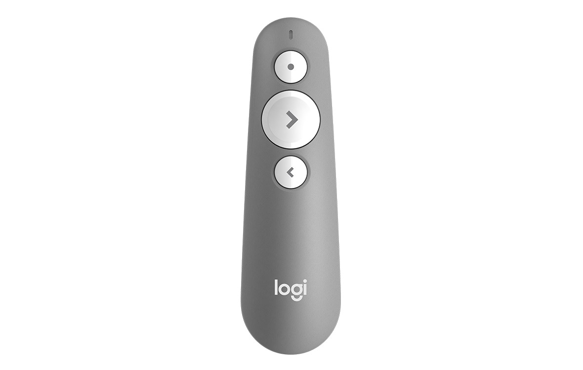 Thiết bị trình chiếu Logitech R500 (Xám) 