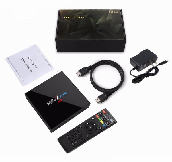 TV BOX ANDROID 2G+16G 4K OTT M96X PLUS